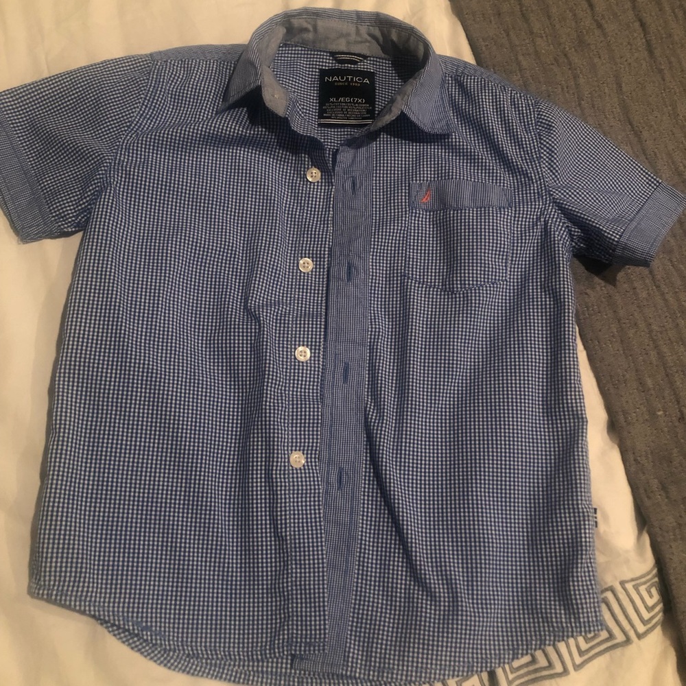 Nautical button down 7X